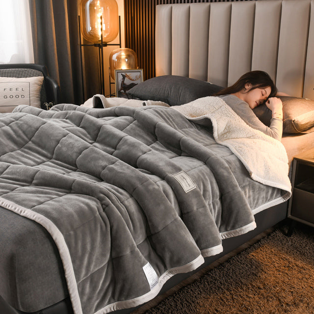 Luxe Flanellen Deken Voor Bank & Bed | Zacht, Warm & Stijlvol