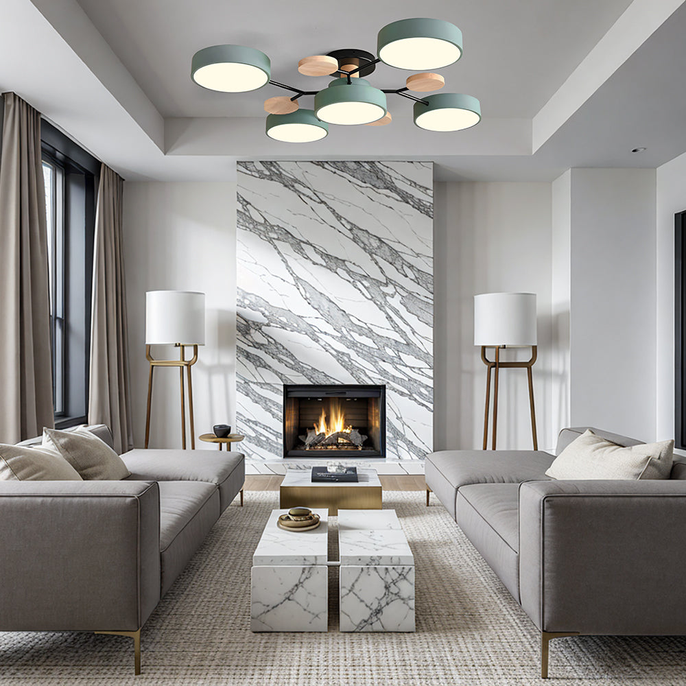 Plafondlamp LED – Modern Rond Design met Keuze uit Lichtkleur & Maten