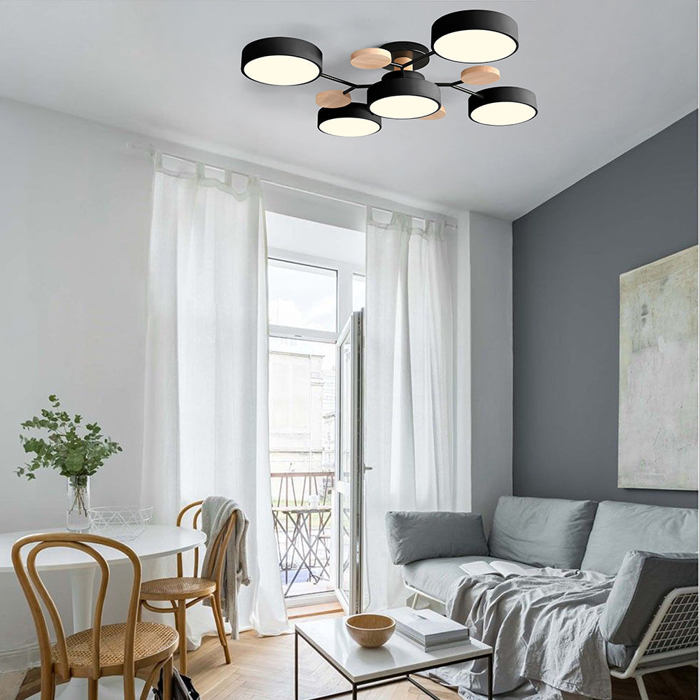 Plafondlamp LED – Modern Rond Design met Keuze uit Lichtkleur & Maten
