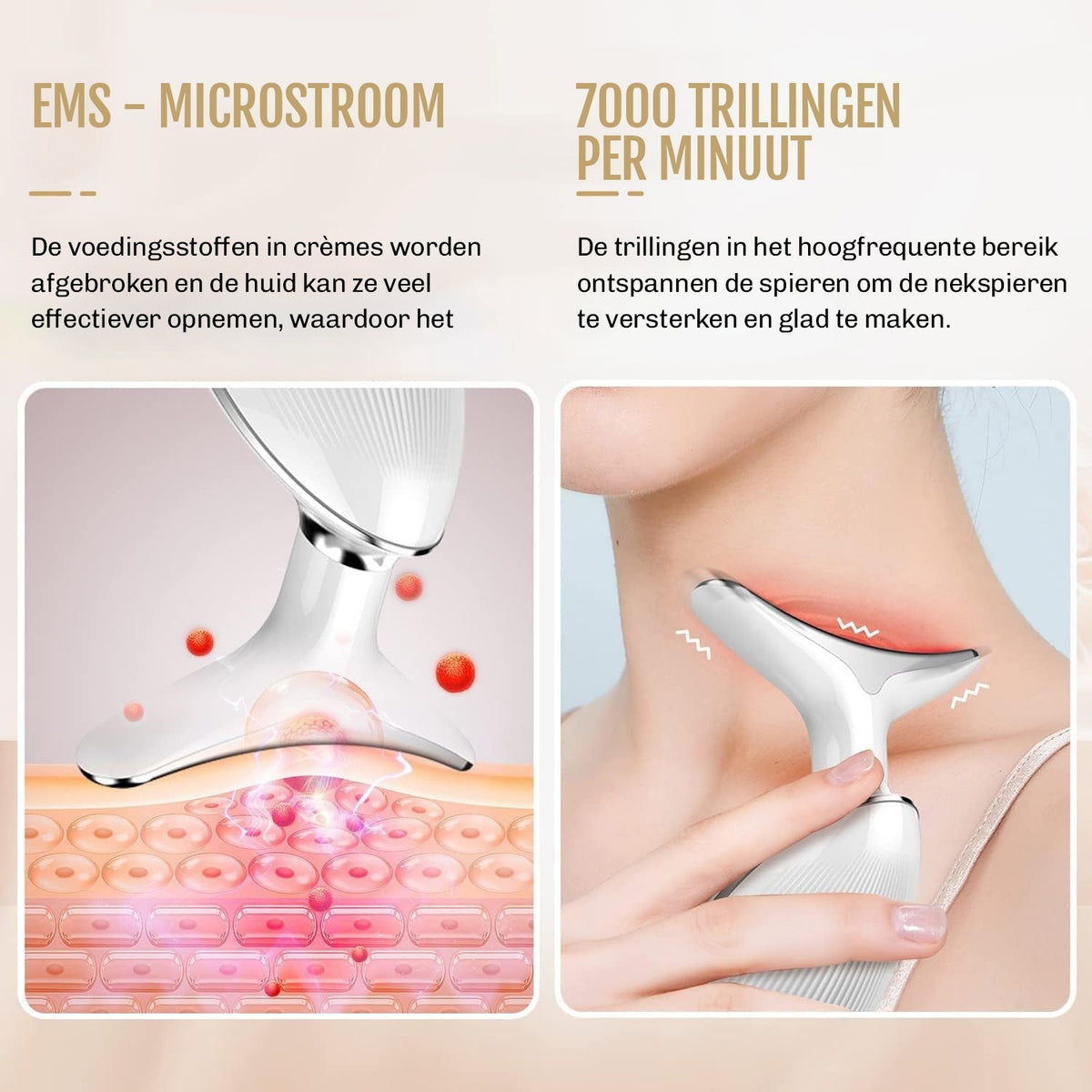 Dermaluxe – 7-in-1 Faceliftapparaat met EMS & Lichttherapie