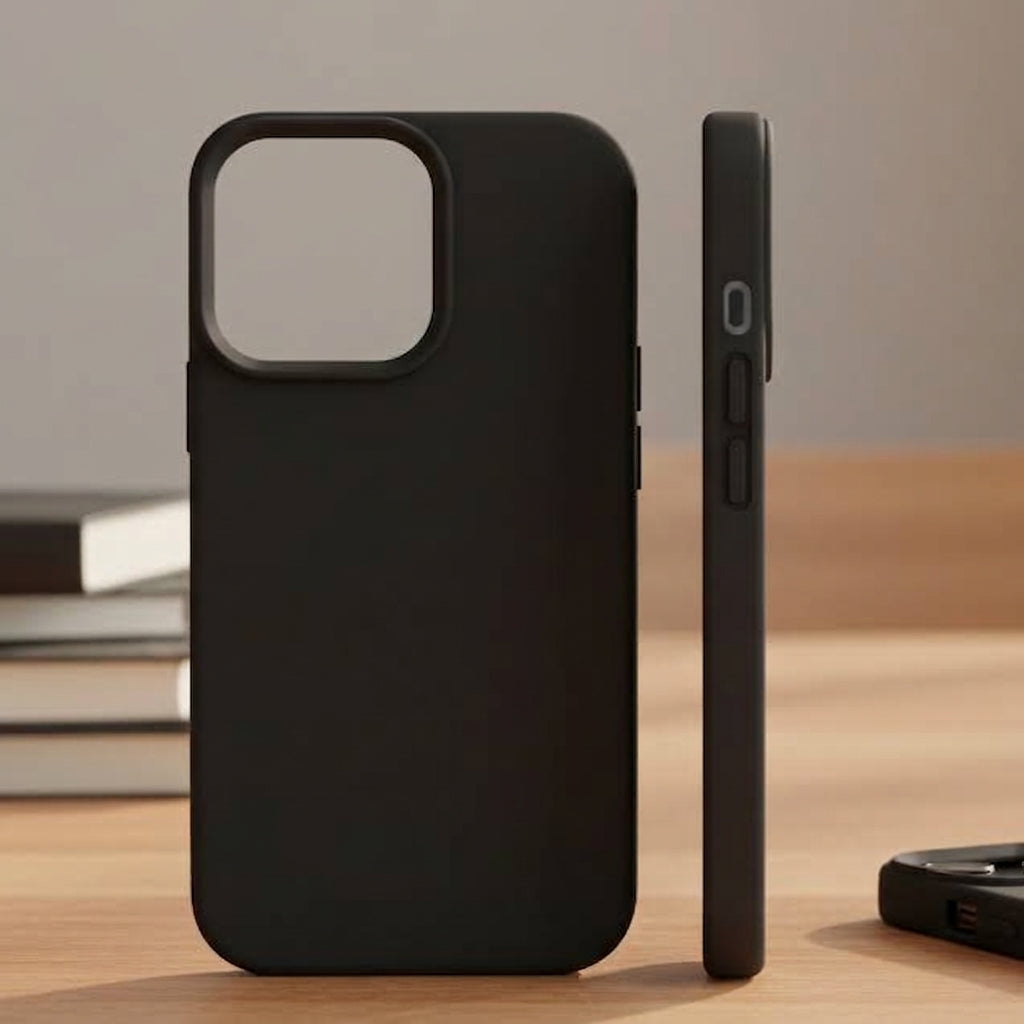 iPhone Hoesje met MagSafe – Siliconen Backcover met Zachte Grip en Magnetische Ring Vestragear