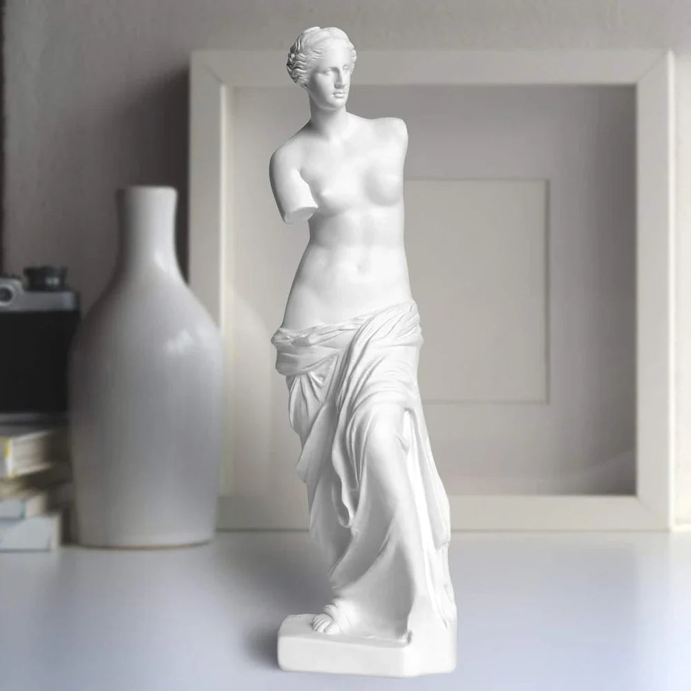 Hars Beeldje Venus de Milo 29 cm – Griekse Mythologie Sculptuur voor Decoratie 4