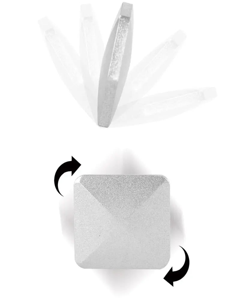 Fidget Flip Speelstuk – Verzwaard Metaal, Soepele Rotatie & Compact Formaat