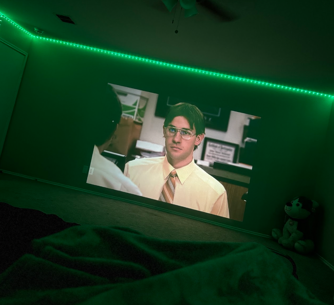 Mini Beamer – Draadloos Schermspiegelen, 1080p Ondersteuning & Ingebouwde Speaker