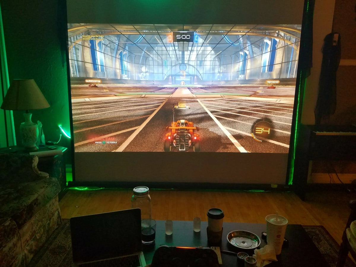 Mini Beamer – Compact Design, HD-weergave & HDMI/USB Aansluiting voor Thuis