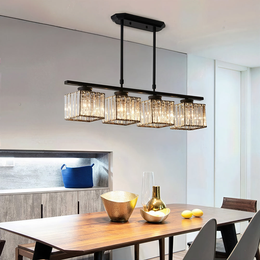 Artesso Hanglamp – Art Deco Design met Glazen Kappen & Verstelbare Hoogte