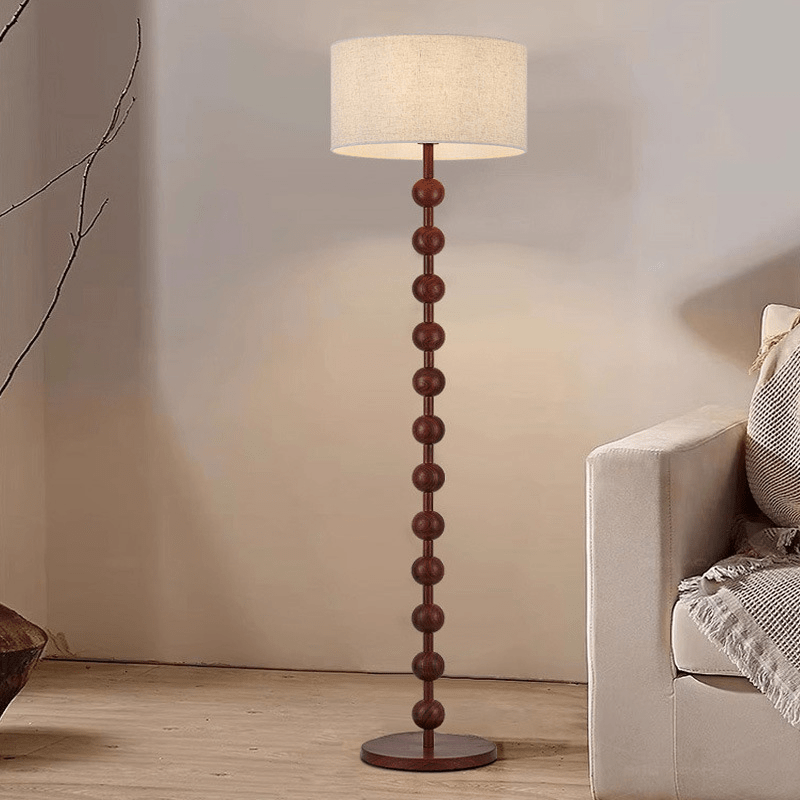 Japandi houten vloerlamp 0