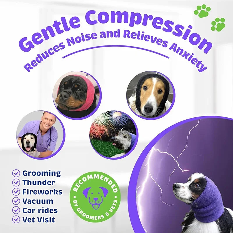 Kalmerende hoodie voor honden en katten – Ruisonderdrukking en angstverlichting 1