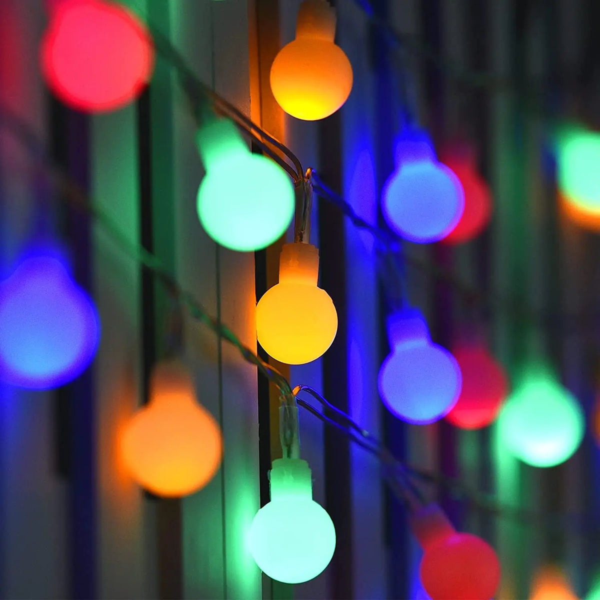 Kleine bal kerstverlichting 10M - USB/batterij voor decoratie 7