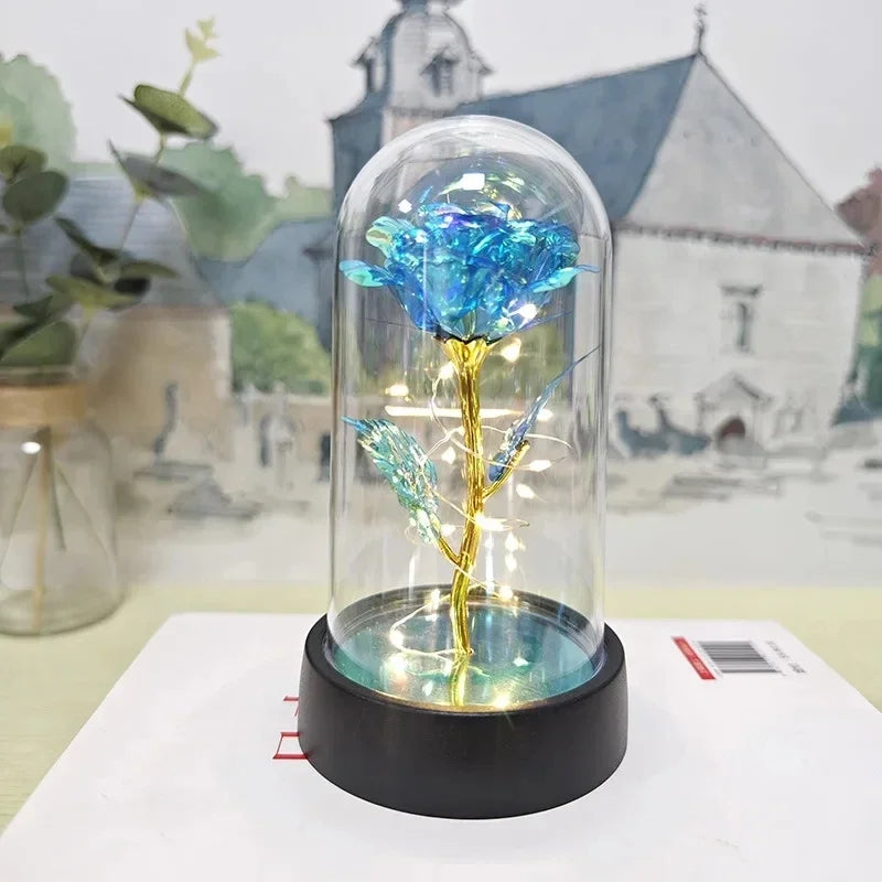 Lumirose LED Roos – Kunstmatige Rozenbloem met Verlichting, Romantisch Cadeau voor Valentijn, Bruiloft & Decoratie