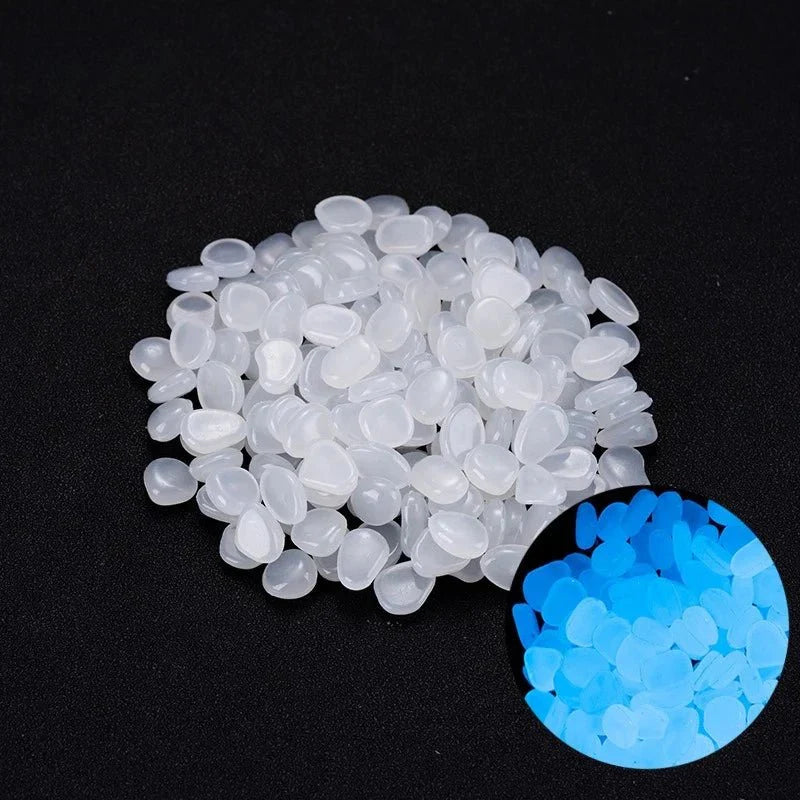 GLOWSTONE KIESEL – Glowing Garden Stones for Magical Night Decoration Vestragear