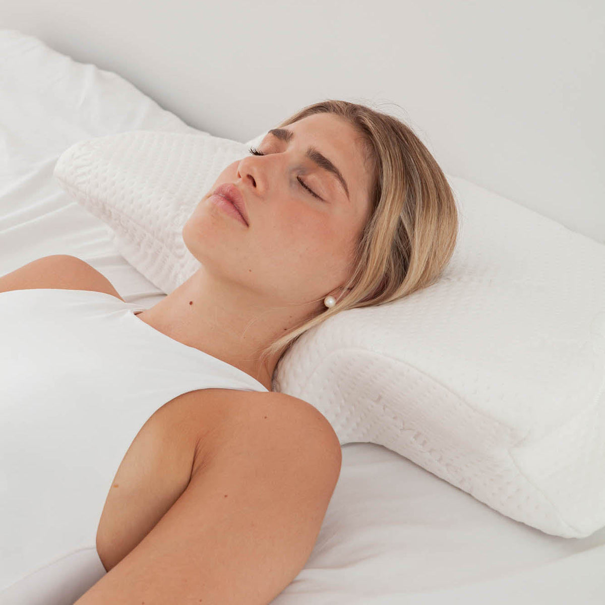 Somnora DreamBliss Hoofdkussen – Ergonomisch Vlinderontwerp tegen Nekpijn