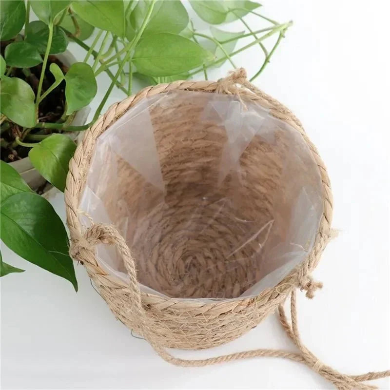 MACRAHANG – Stylish Jute Hanging Planter for Indoor & Outdoor Use Vestragear