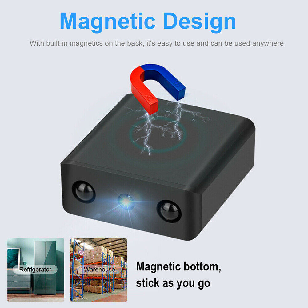 Micro HD camera – Compacte WiFi beveiligingscamera met nachtzicht & audio (Copy) VestraGear