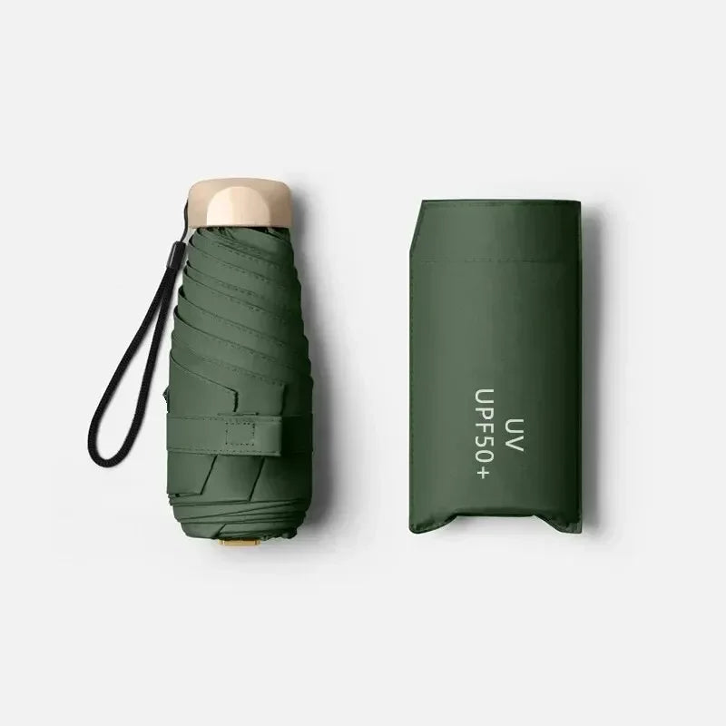 SkyShield Miniparaplu – Compacte Opvouwbare Paraplu met UV-Bescherming & Windbestendig Ontwerp