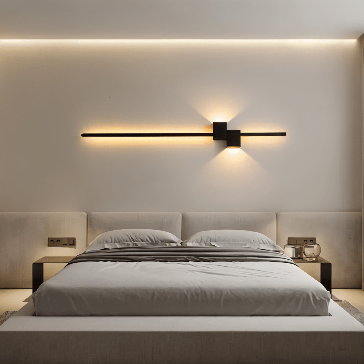 LED Wandlamp – Lineair Minimalistisch Design met Zachte Indirecte Verlichting