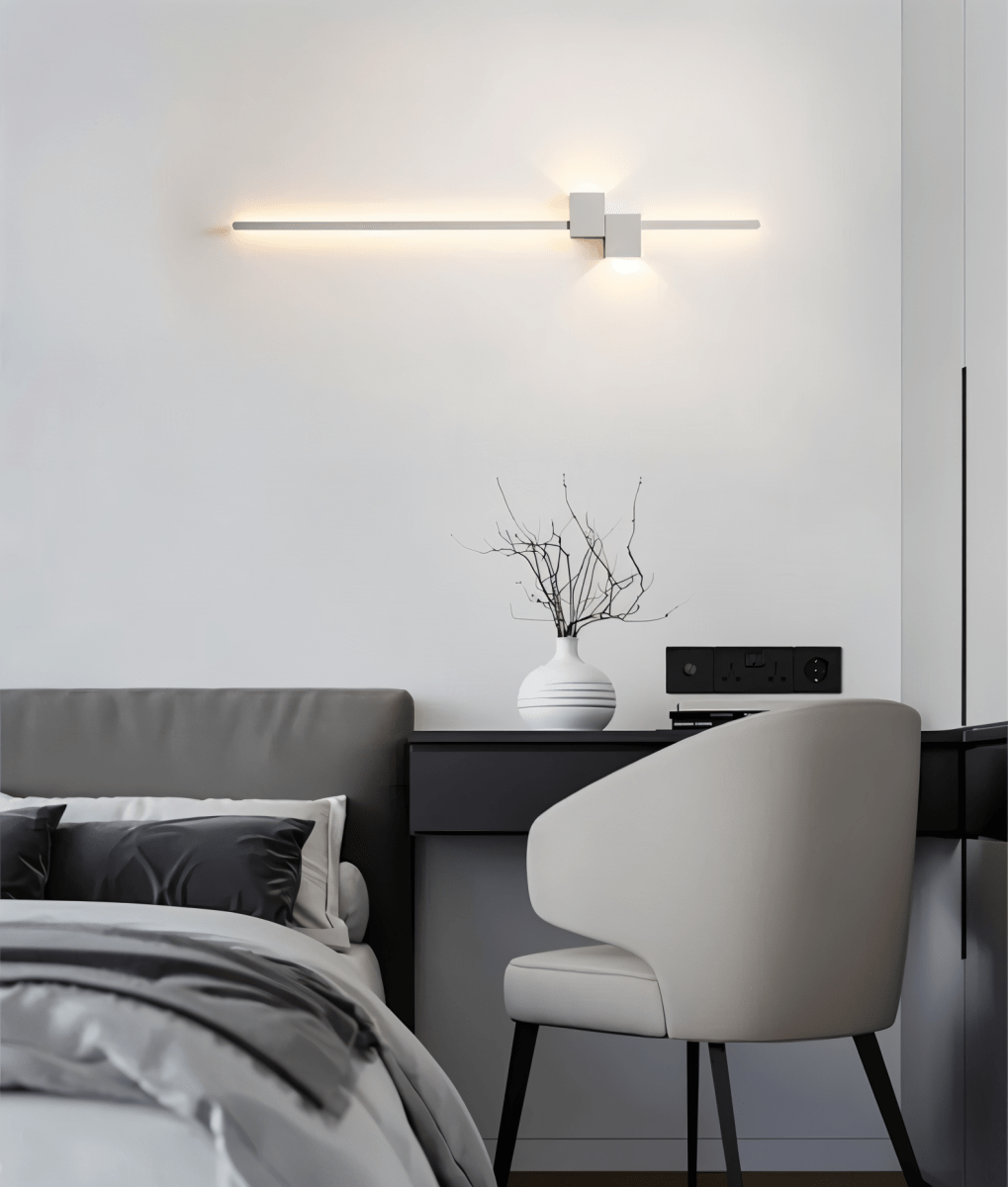 LED Wandlamp – Lineair Minimalistisch Design met Zachte Indirecte Verlichting