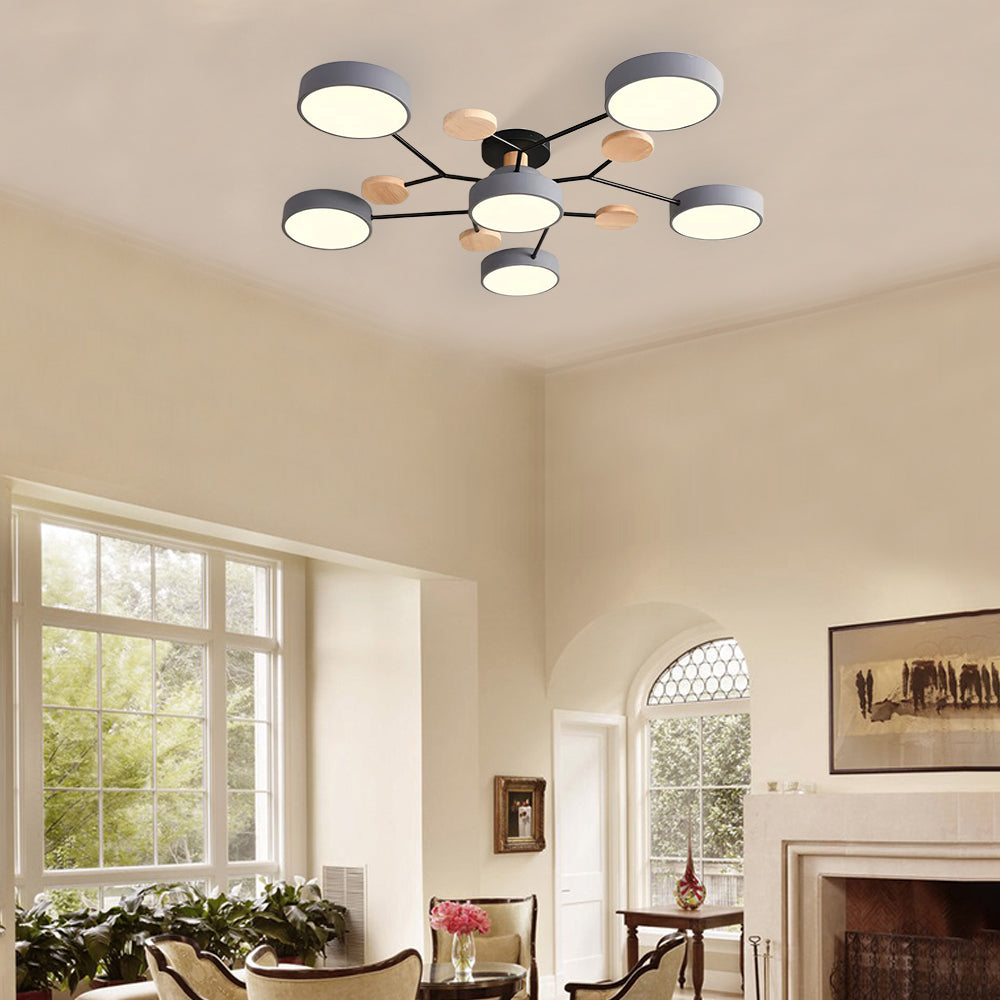 Plafondlamp LED – Modern Rond Design met Keuze uit Lichtkleur & Maten
