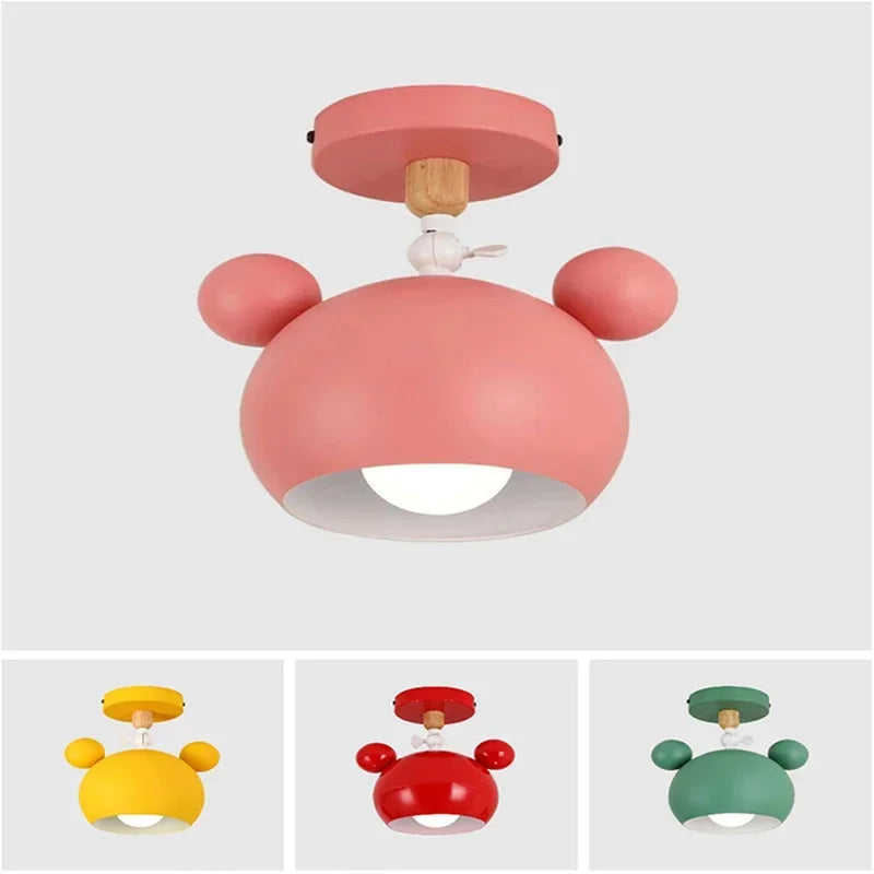 Cartonelle plafondlamp – Moderne cartoonlamp met E27-fitting & speels houten ontwerp (DO NOT PUT ONLINE)