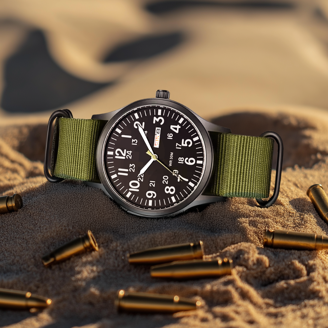 Valdor – Outdoor herenhorloge 100m waterdicht & saffierglas krasvast