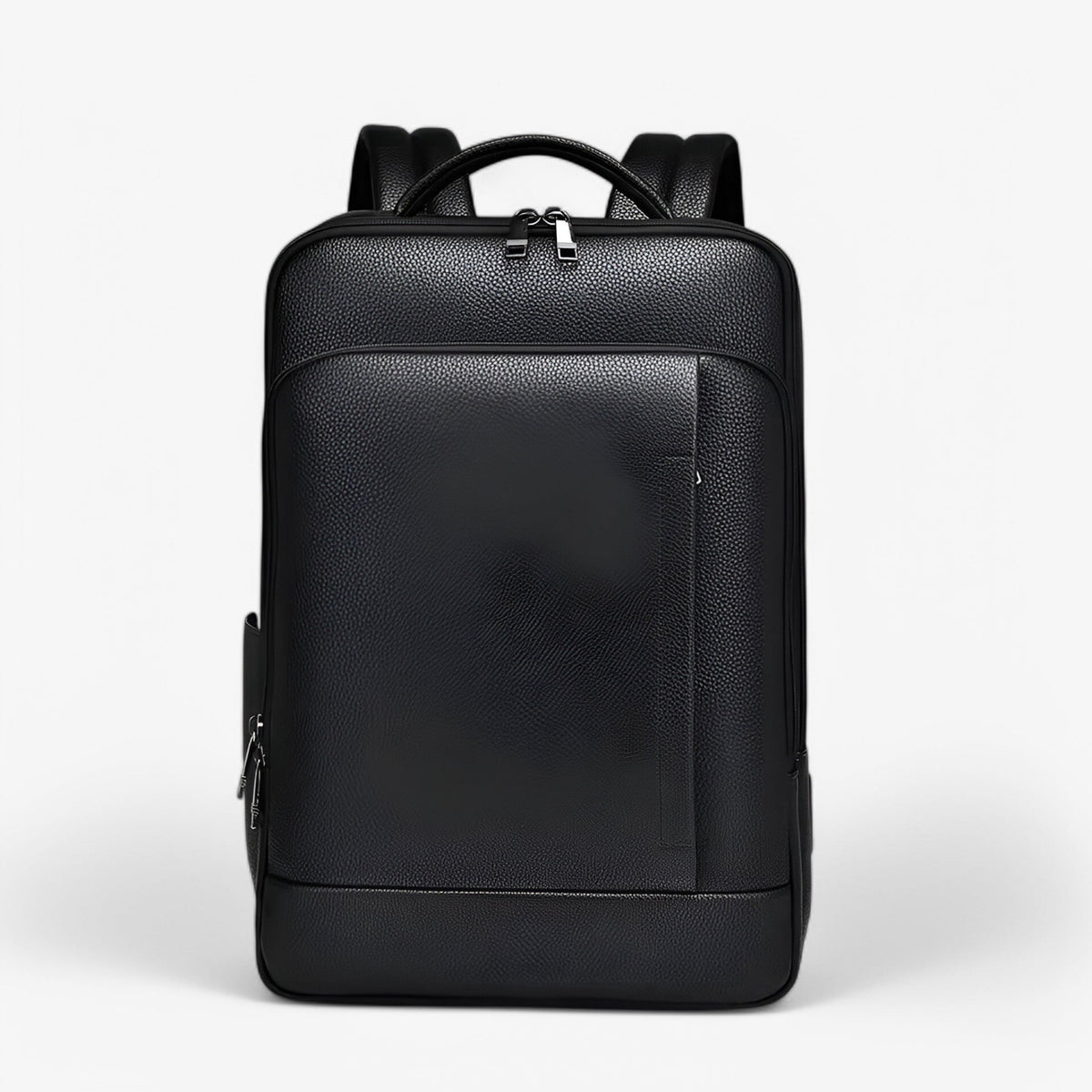Leren Rugzak met USB & Laptopvak – Elegant en Functioneel voor Heren