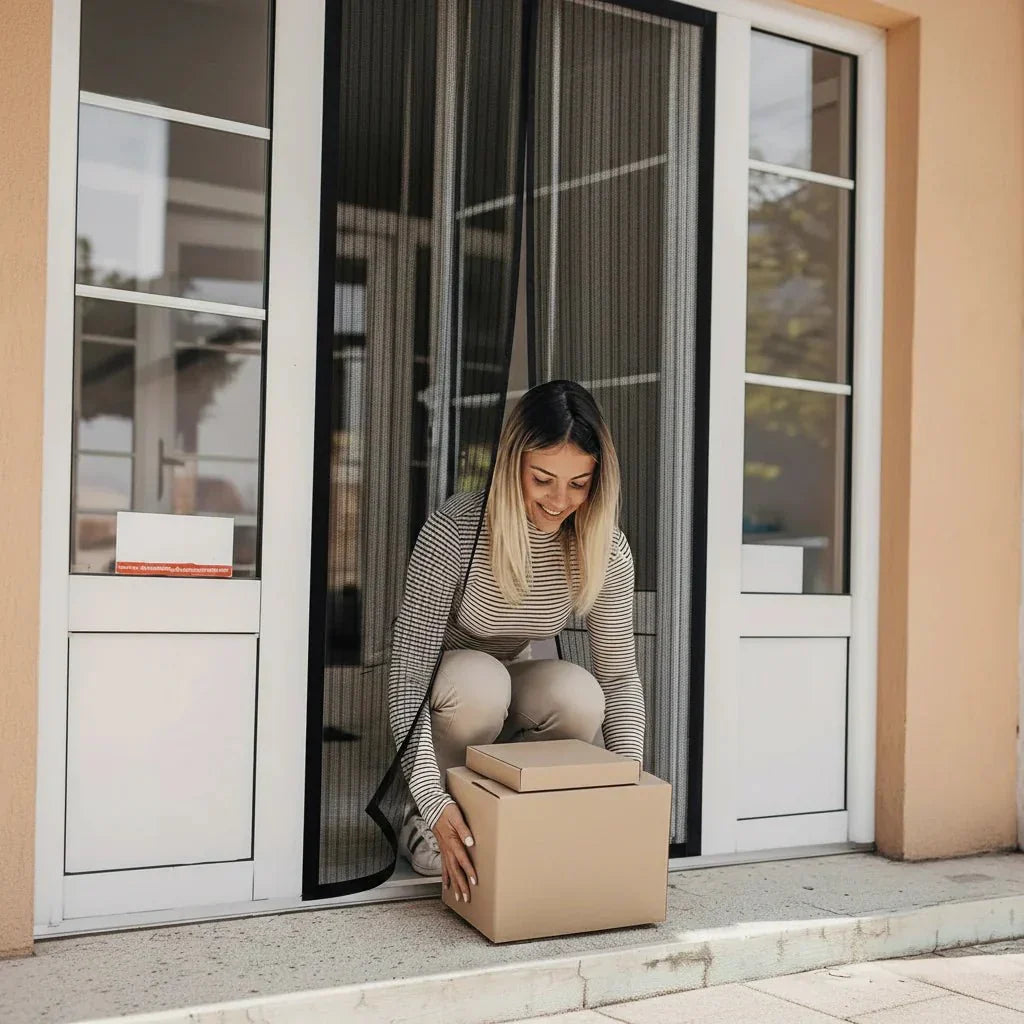 BREEZEMESH – Magnetic Hands-Free Door Screen Curtain Vestragear