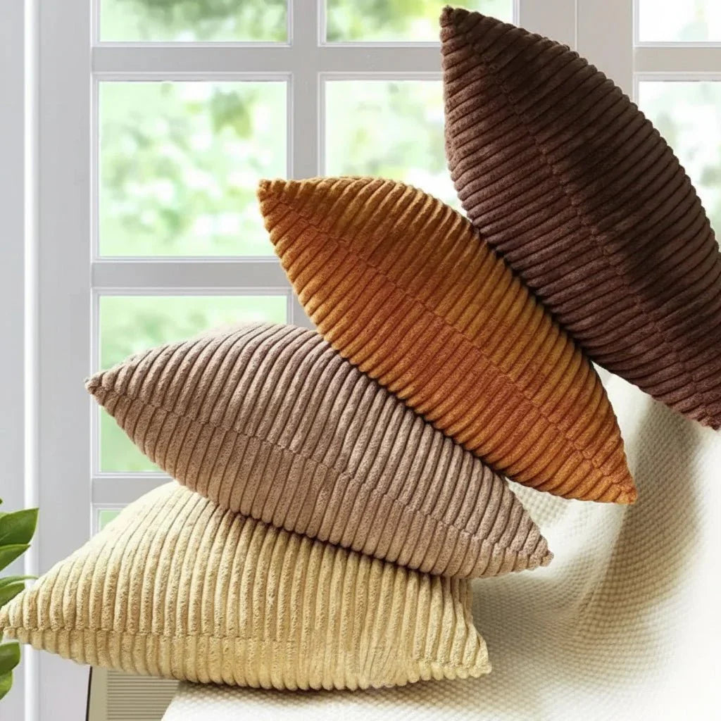 PLUSHCORD – Soft Corduroy Pillowcase Made of Cotton Vestragear