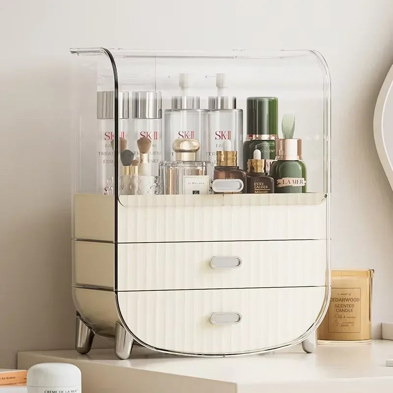Lumora – Transparante Lade Organizer met Deksel voor Make-up & Sieraden