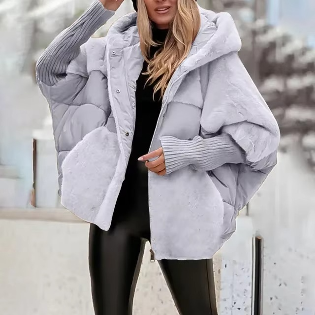 Aurelia Dames Winterjas – Warm, Comfortabel & Tijdloos Effen Ontwerp