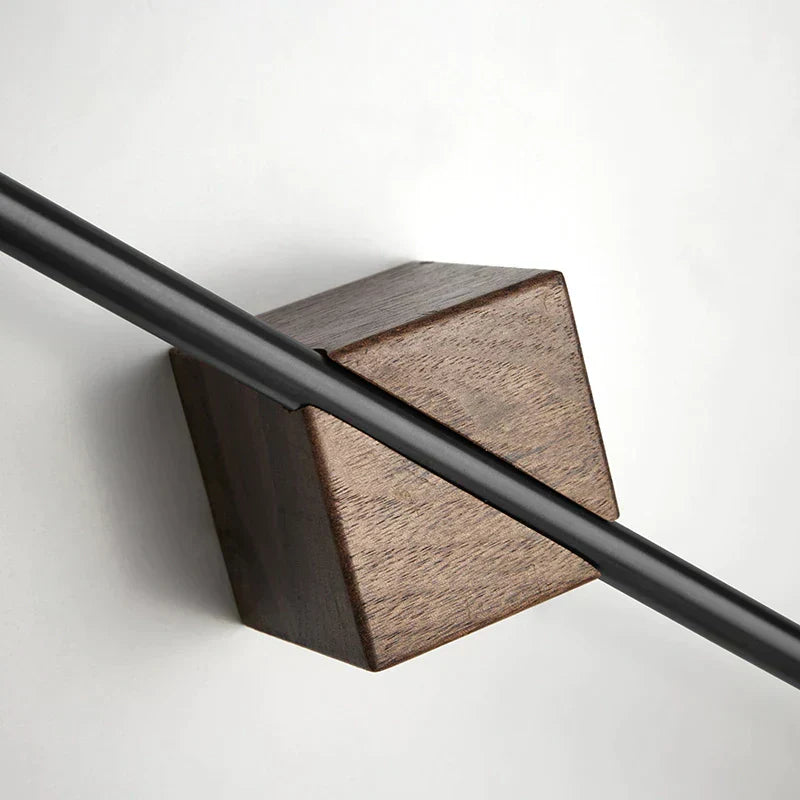 Houten handdoekhouder – Minimalistisch wanddesign, stevig & ruimtebesparend