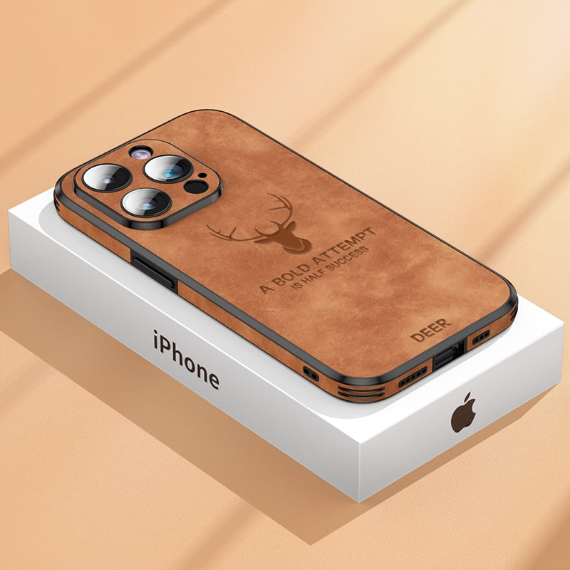 Luxvera – iPhone-hoes echt leer slank & schokbestendig – stijlvol design (Copy) VestraGear