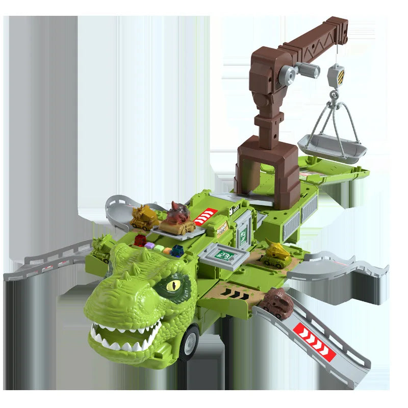 DinoRex DinoQuest Speelset – T-Rex & Triceratops met Licht en Geluid