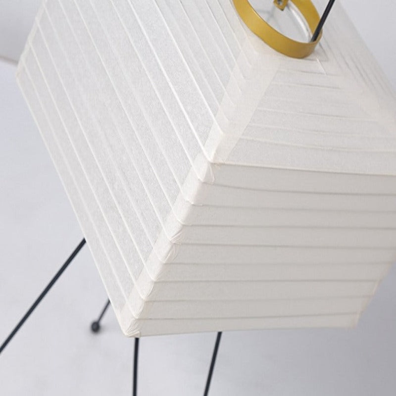 Yukari Vloerlamp – Japans Wabi-Sabi Design met Rijstpapieren Kap & Warm LED-Licht