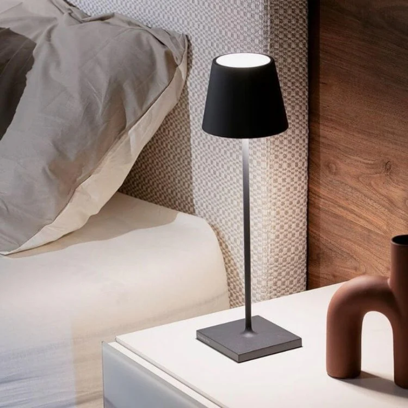 LumiFlex LED-Tafellamp – Draadloze oplaadbare lamp met touchbediening & verstelbare helderheid