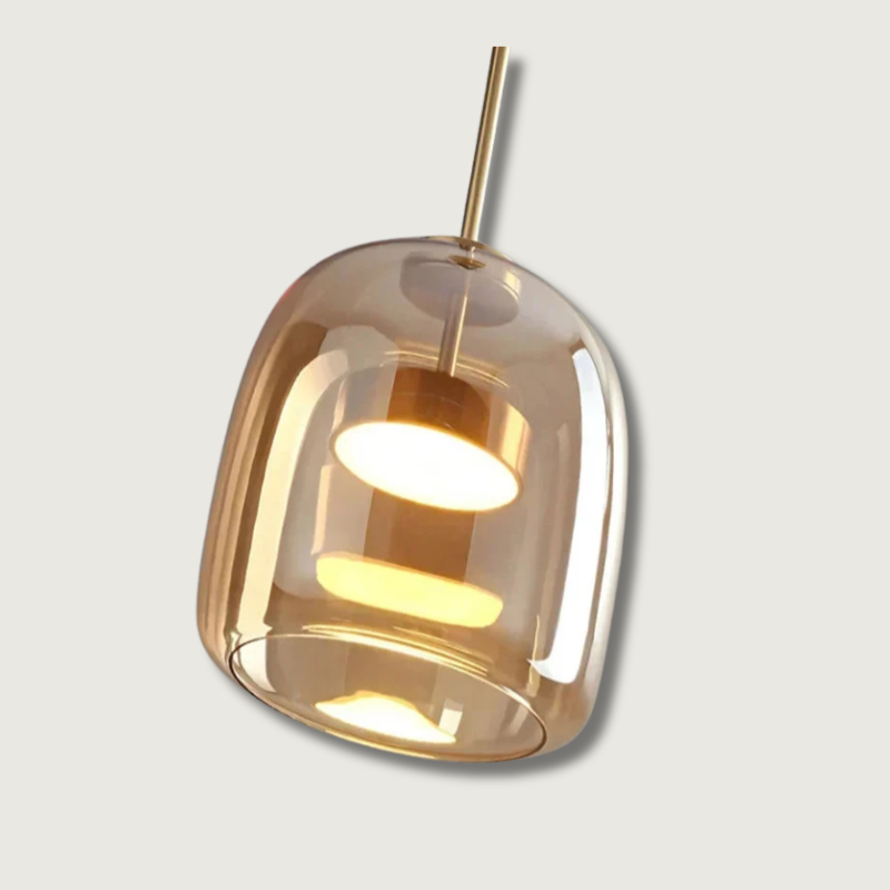 VitraLume hanglamp – Elegante glazen plafondlamp met warm licht & modern minimalistisch design
