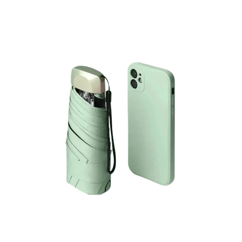 SkyShield Miniparaplu – Compacte Opvouwbare Paraplu met UV-Bescherming & Windbestendig Ontwerp