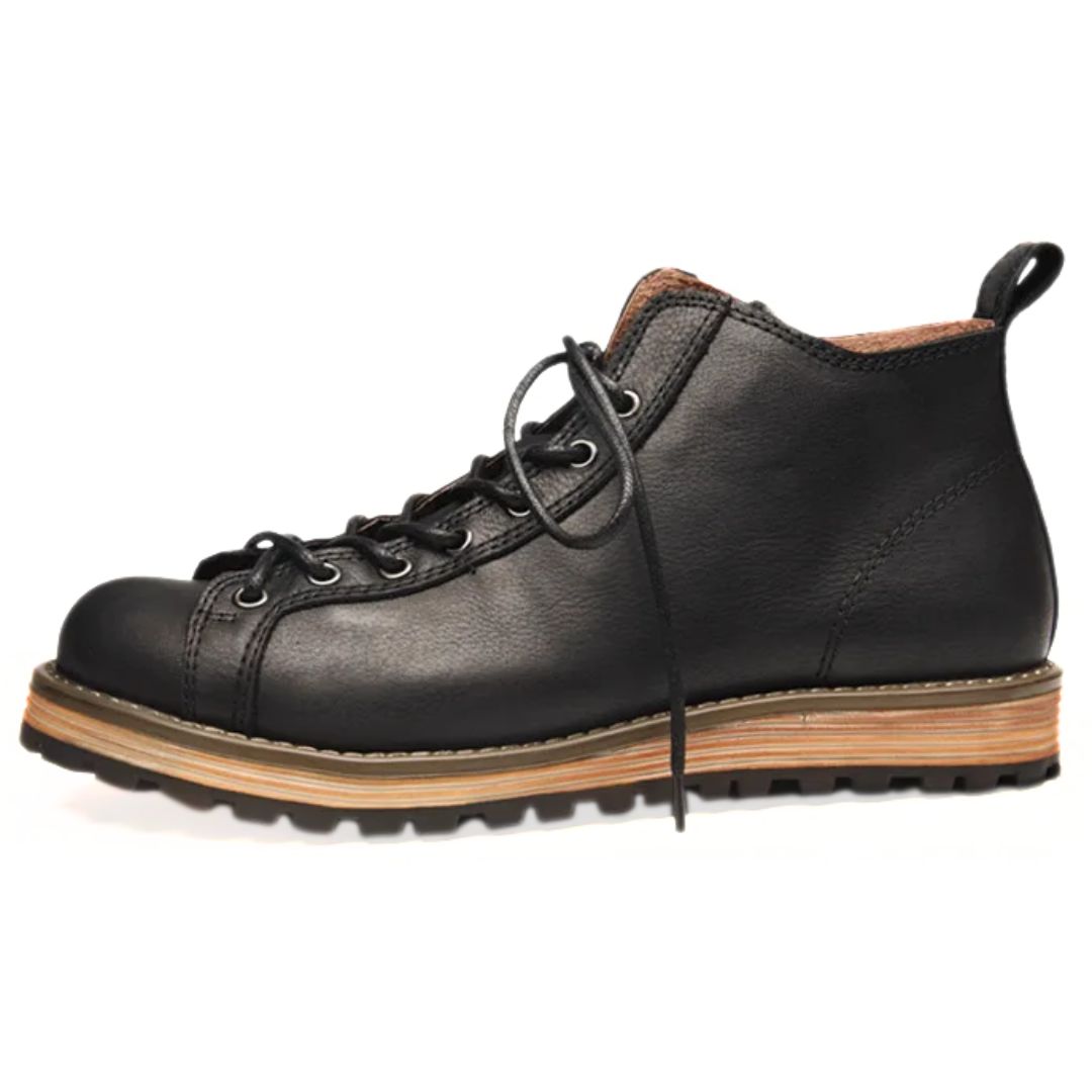 BergMeister – Haferl Sneakers Leroy – Robuust Leer & Stijlvol Outdoor Design