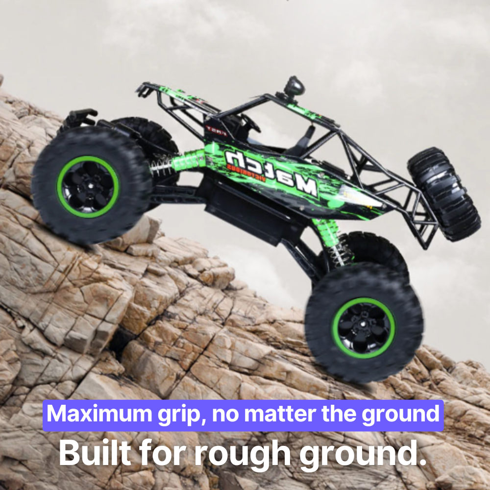 RC Offroad Auto – Krachtige 4x4 Terreinwagen met Schokbestendig Ontwerp & Stabiele Vering