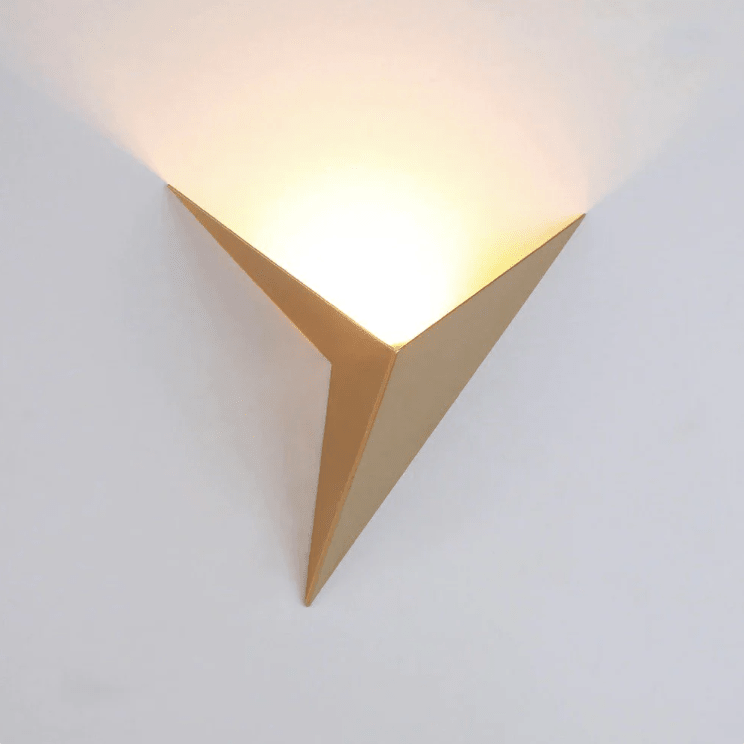 TRIGLOW – LED Triangle Wall Light Modern Design Vestragear