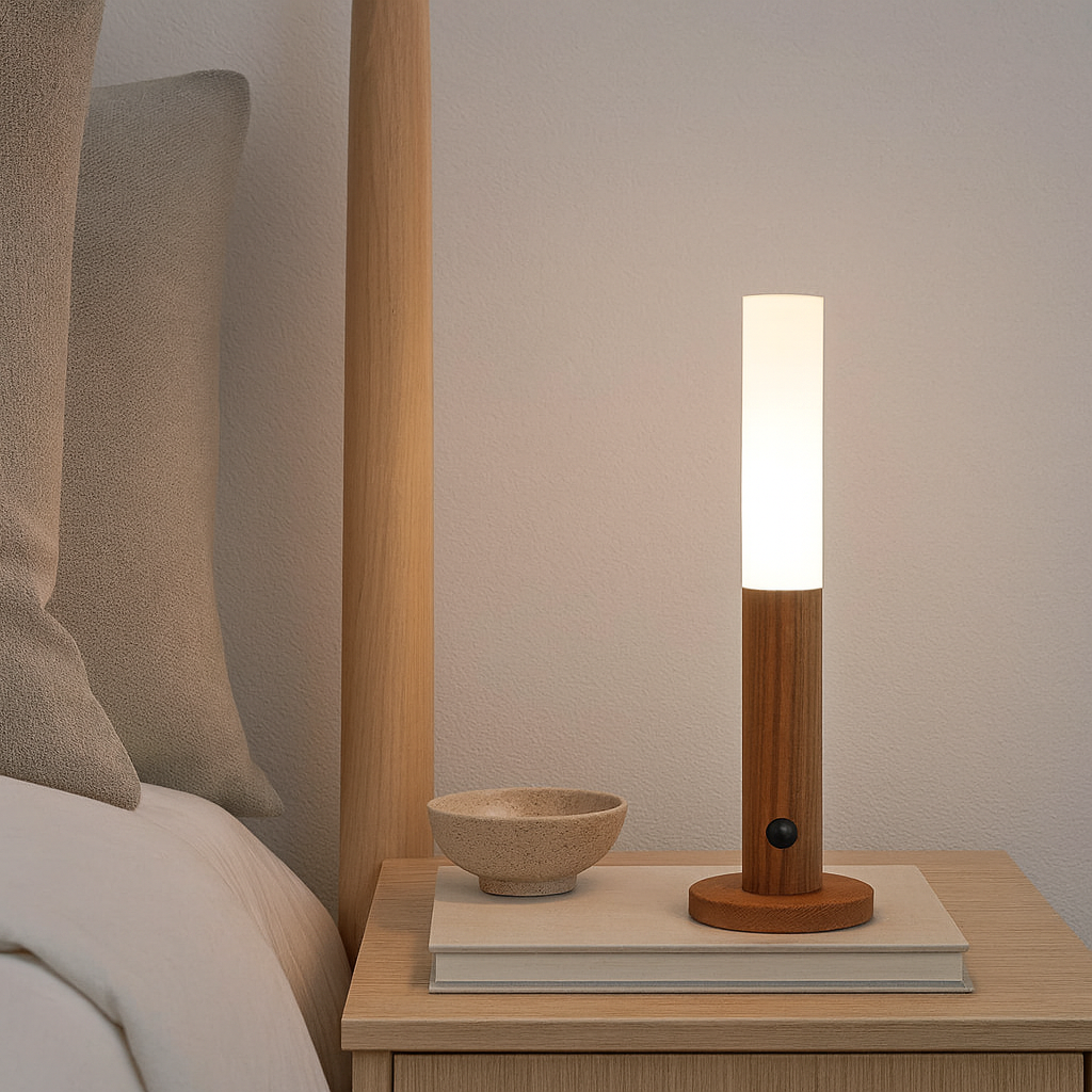 Lumora Oplaadbare Wandlamp – USB, Bewegingssensor & Warm Wit LED Licht