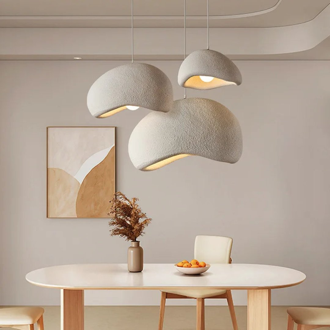 Lumora – Hanglamp glas & metaal dimbaar – woonkamer/eetkamer