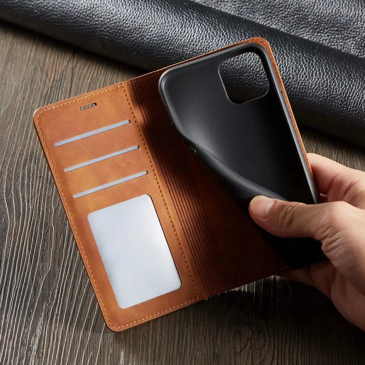 Luxe Magnetisch iPhone Hoesje met Sterke Bescherming Vestragear