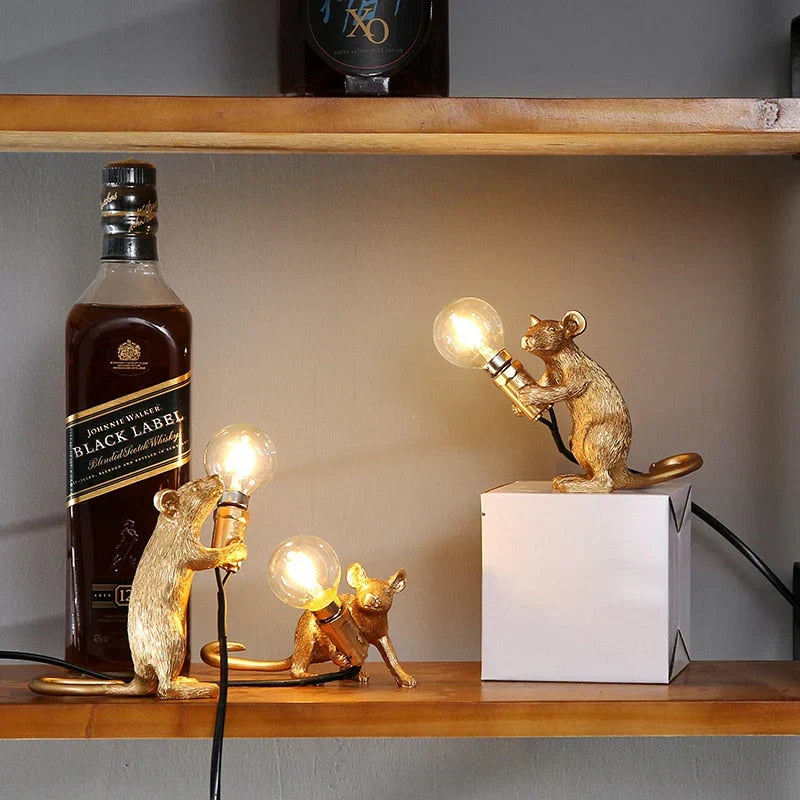Artimouse Tafellamp – Uniek Muisontwerp, Decoratieve LED Verlichting & Speelse Interieurstijl