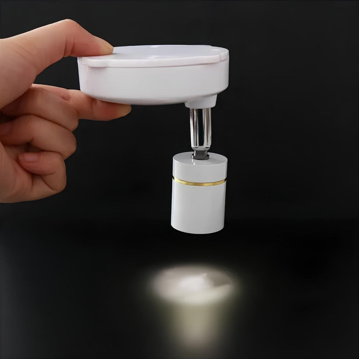 LumaSpot Draadloze LED-Spot – Verstelbare wandlamp met afstandsbediening & dimfunctie
