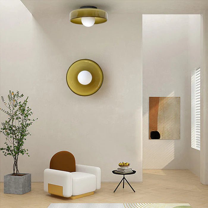 Aurevo Plafondlamp – Ronde Vorm met Dimbare LED-Verlichting & Luxe Afwerking