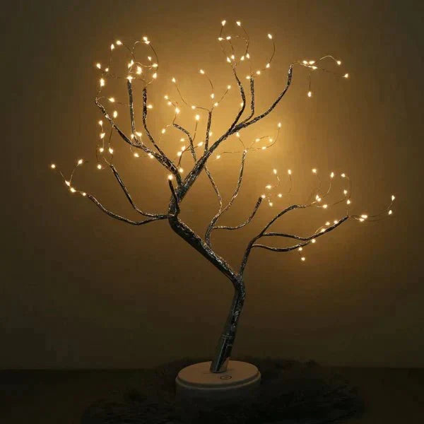 LumiTree LED Boomlamp – Handgemaakt Design met 108 Warme LED’s & Buigbare Takken