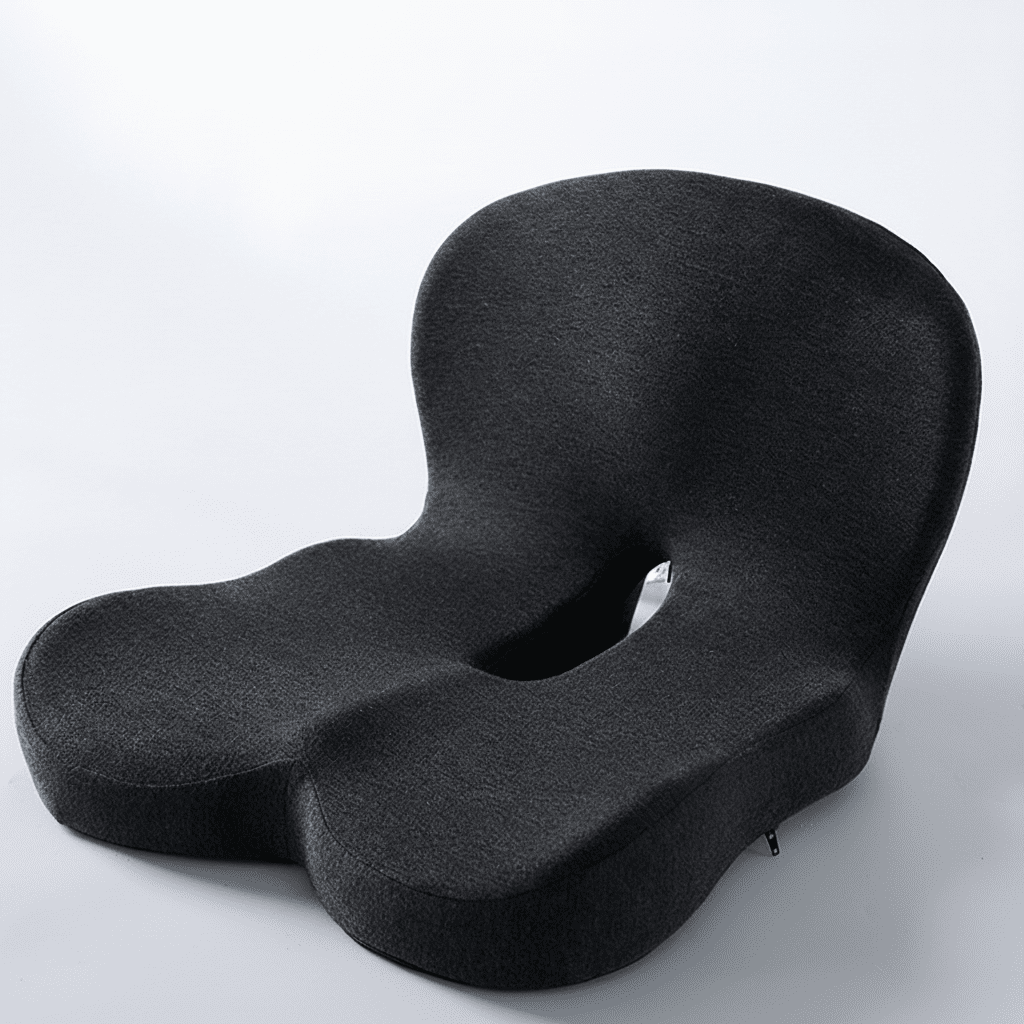Ergonomisch Zitkussen – Memory Foam met Antislip Basis & Afneembare Hoes
