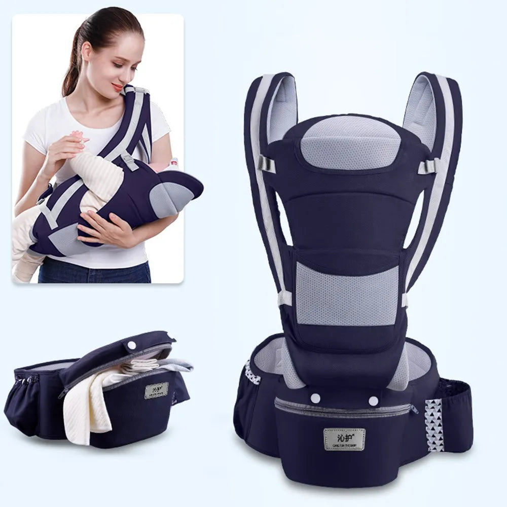 CarryEase Ergonomische Draagzak – Comfort voor Ouders & Kind