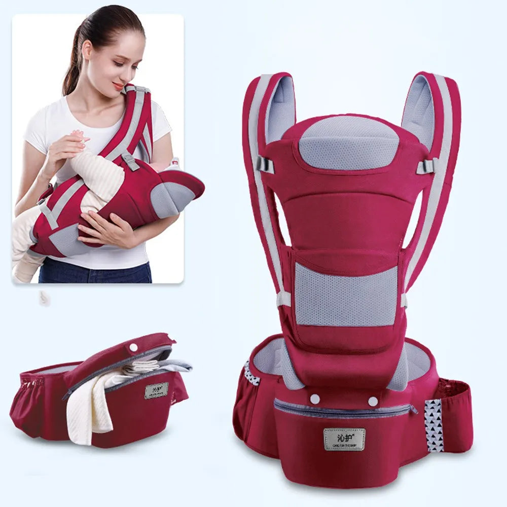 CarryEase Ergonomische Draagzak – Comfort voor Ouders & Kind