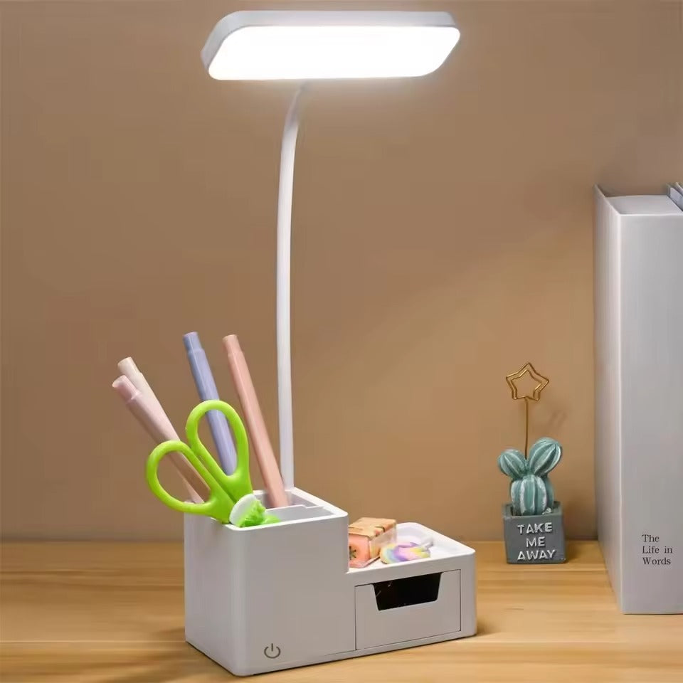 Brilora – Vouwbare LED bureaulamp oplaadbaar met touch & 3 dimstanden